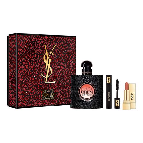 yves saint laurent black opium zestaw|is black opium perfume unisex.